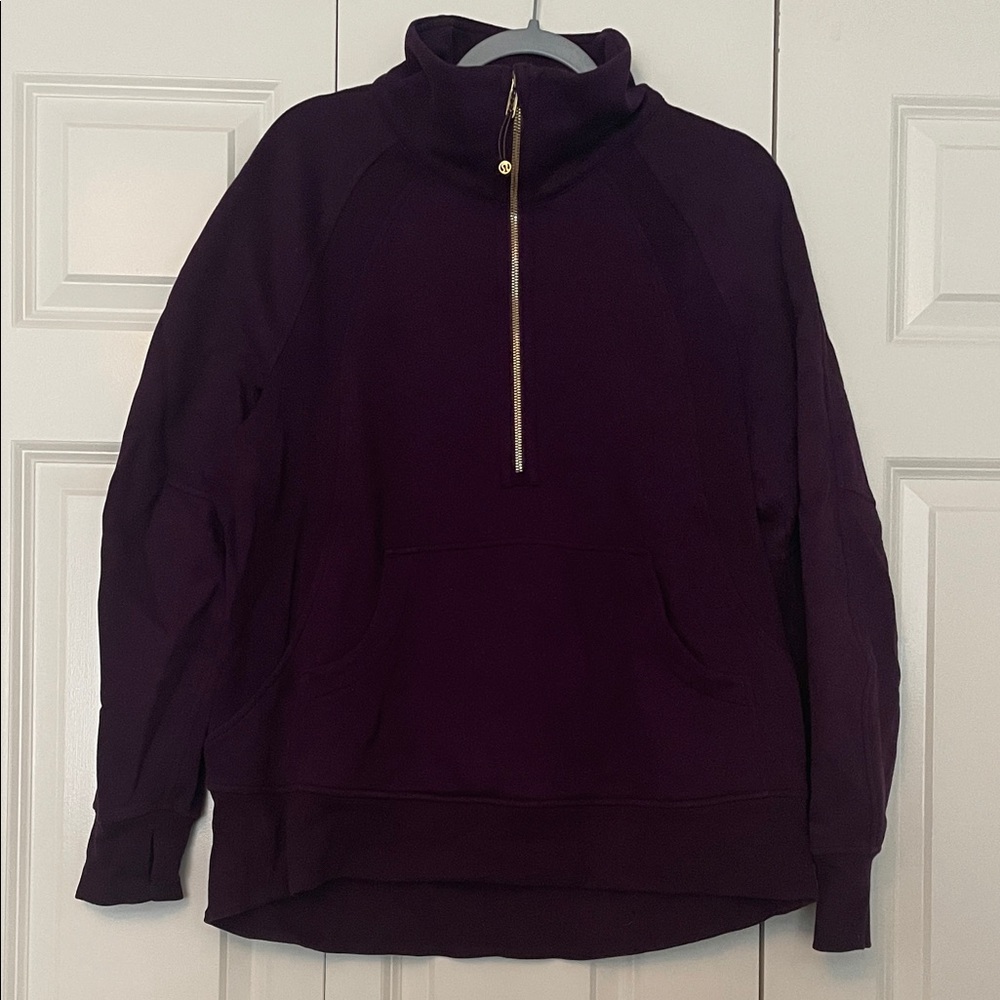 Purple Half-Zip Pullover LuluLemon - image 1